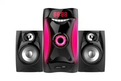 2.1 Multimédia USB MP3 Karaoké Home Cinéma Stéréo Bluetooth Haut-Parleur