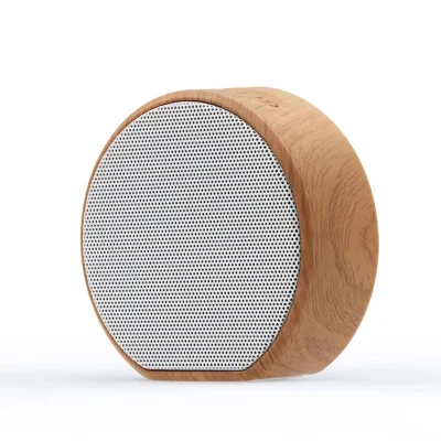 A60 Grain de bois sans fil Bluetooth haut-parleur Portable Mini caisson de basses O haut-parleur stéréo Support TF Aux USB